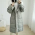 Giảm giá mùa hè giảm giá áo khoác nữ dài đến đầu gối giữa năm 2019 mới phong cách hot bán áo khoác mùa đông Hàn Quốc giảm giá ngoài mùa - Xuống áo khoác