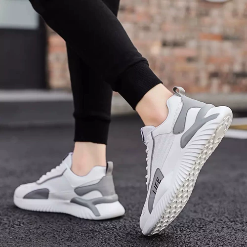 Зимняя обувь, трендовые универсальные дышащие кроссовки для отдыха, 2020, в корейском стиле, для бега