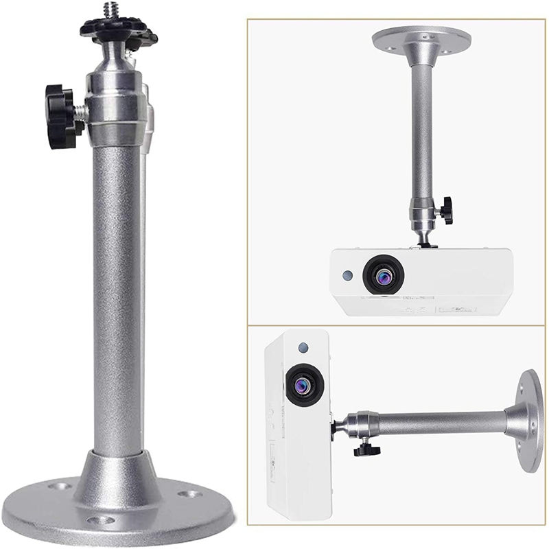 DeForce Syain Miniature Projector Hanger Universal Telescopic Projector Bracket Magic Screen When Bay Millet Mini Projector Hanger Suspended Ceiling Wall-mounted Shelf