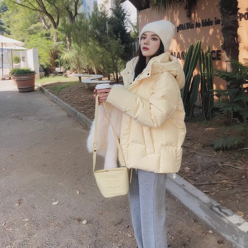 Yuyuxili 2026 Winter New Thickened Warm Short down Jacket for Petite Women, Chinese Style Padded Jacket Yuyuxili 2026 Winter New Thickened Warm Short down Jacket for Petite Women, Chinese Style Padded Jacket