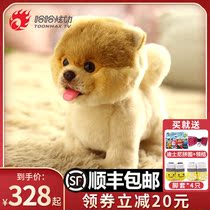 Ha ha licking Wang Wang drinking milk toy dog walking will be called simulation electric plush toy machine puppy sweet