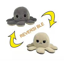 Creative girl heart changing face octopus doll can change face octopus doll net red same style couple doll Valentines Day