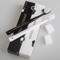 Toothbrush soft hair Adult household family package combination ultra-fine ultra-soft couple toothbrush a pair of fine hair cute 2