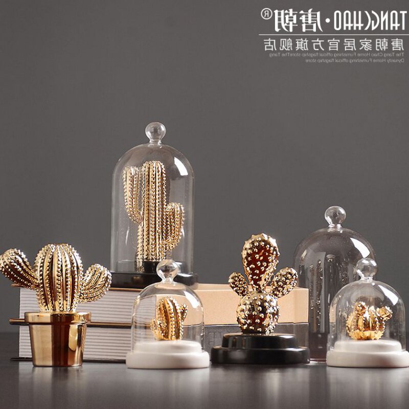 New Living Room Swing Piece Home Decoration Goods Furnishing Nordic Modern Ceramics Creative Process Gift Pendulum Accessories Cactus Pendulum