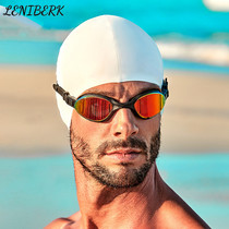  LENIBERK high-definition eye protection waterproof anti-fog sunscreen coated goggles for men and women professional large frame comfortable training goggles