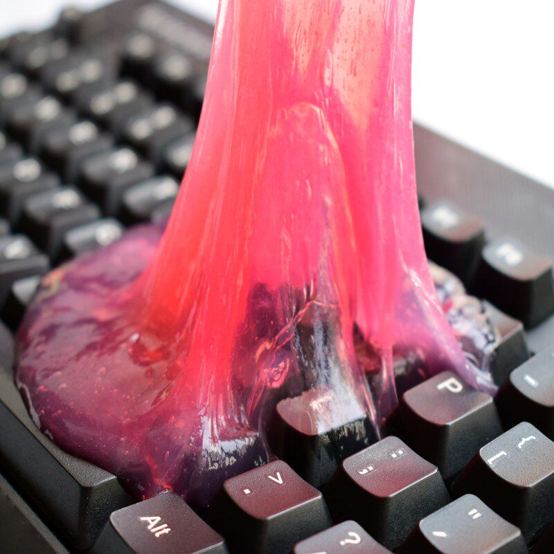 Computer Keyboard Clean Clay Soft Glue Notebook Dusting Glue Cleaning Kit Car Interior Wash Sticky Dust Mobile Phone