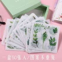 Korean hipster girl heart account sticker material set gift bag beginner cute creative decoration small pattern Japanese ins style diary and paper Handbook cartoon anime cane stickers