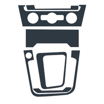 20-23 Hongqi H9 center console TPU interior film gear panel LCD screen navigation protection film modification