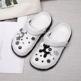 Летние нескользящие слайдеры для беременных, тапочки, мультяшная пляжная обувь