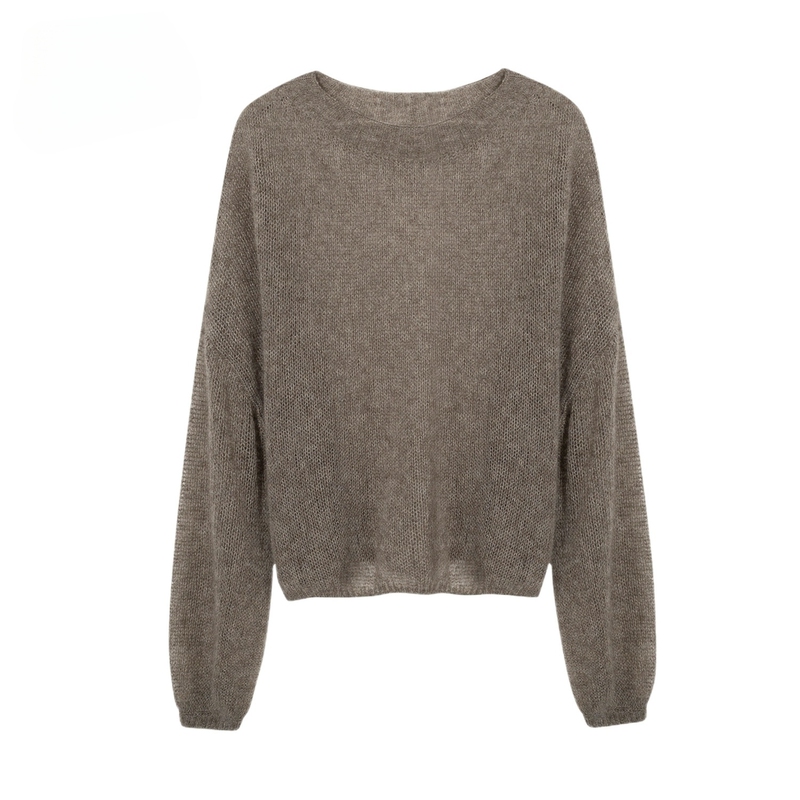 Mm Maimaijia 2025 Autumn/Winter New Style Elegant and Raffish Aesthetic Cashmere Sweater Women's Knitwear 5g8132176