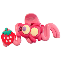 Children catch clip little girl hair accessories 2023 mesh red back brain spoon card Overall hairpin hairpin haircut baby shark clip headgear