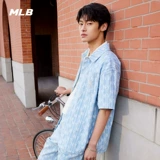 MLB, хлопковая куртка подходит для мужчин и женщин для влюбленных, летняя рубашка