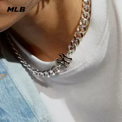 MLB official men's and women's necklaces NY retro accessories clavicle chain sports niche couples 21 summer new JA02