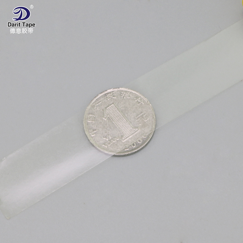 Băng keo Đức-Ý băng keo hai mặt PET có độ bền cao 016mm đoạn mỏng chịu nhiệt độ cao, chống rách, băng keo hai mặt màng trong suốt không thấm nước băng keo 2 mặt giá rẻ