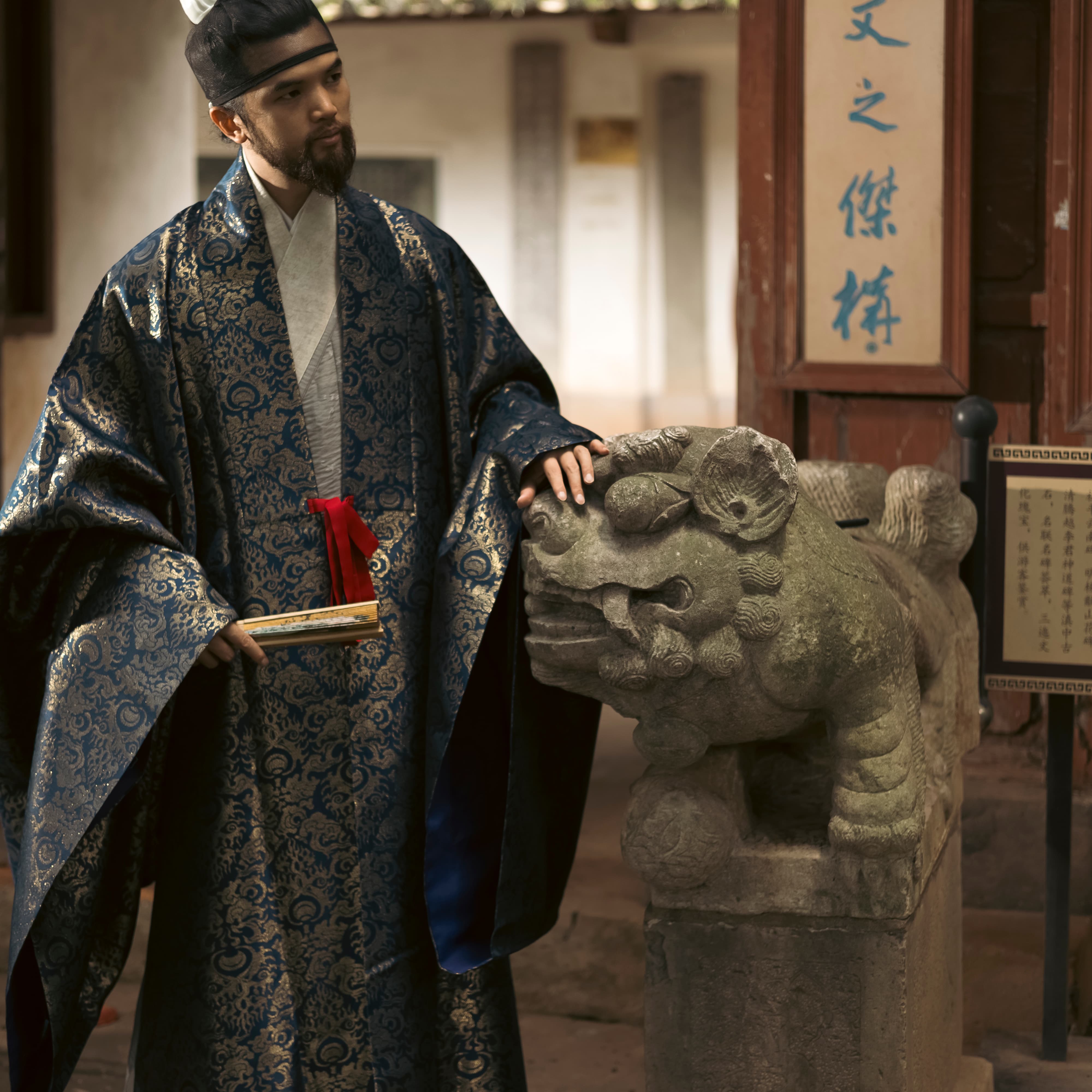 端正記雲花明月·霞影紗道袍定製明制漢服-淘寶Taobao | 天貓Tmall