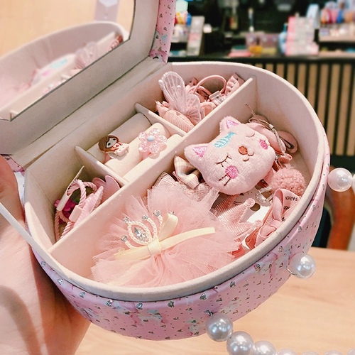 Детский аксессуар для волос, заколка для волос для принцессы, шпильки для волос, ювелирное украшение, подарочная коробка, подарок на день рождения