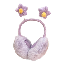 Winter childrens earmuffs warm earmuffs boys and girls plush anti-freeze ear protectors earmuffs earmuffs student ear warmers