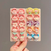 Мультяшная цветная карта, в цветочек