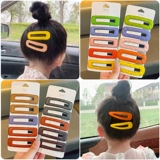 Детская заколка для волос, детские шпильки для волос, челка, безвредный аксессуар для волос, не повреждает волосы