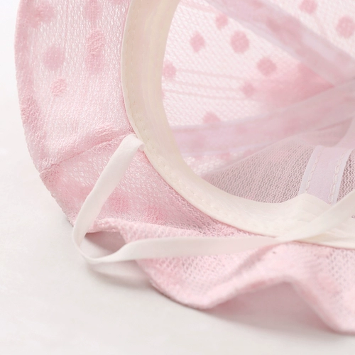 Детская шапка, летняя солнцезащитная шляпа для принцессы для раннего возраста на солнечной энергии для девочек