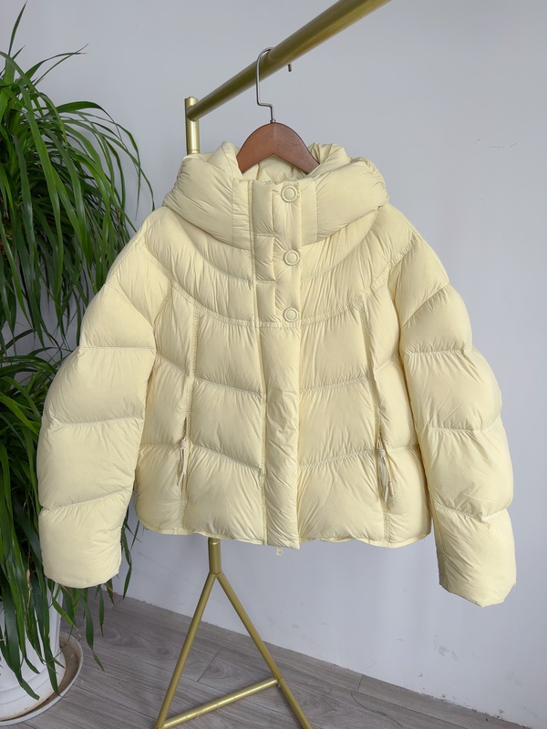 Traceable New National Standard 90 White Duck down Short down Jacket for Women 2026 Winter New Style Loose Fit Hooded Warm Coat