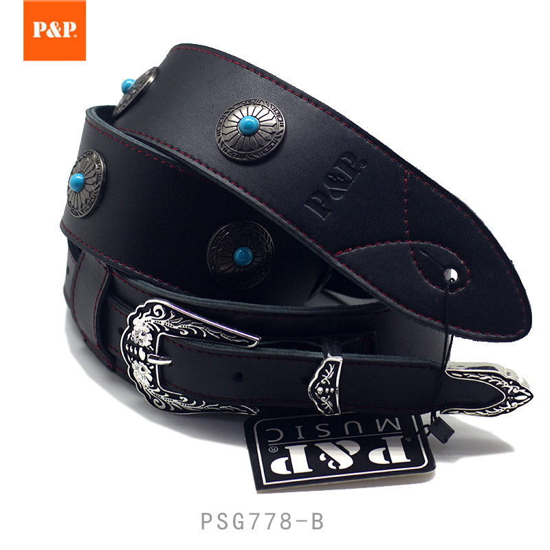 Leather PP dark gold gemstone inlaid baby bag heavy-duty electric guitar acoustic guitar bass bass universal baby bag accessories