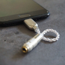 Recording special Type-c mobile phone headset adapter 3 5mm head sound card audio interface iPad Android Huawei