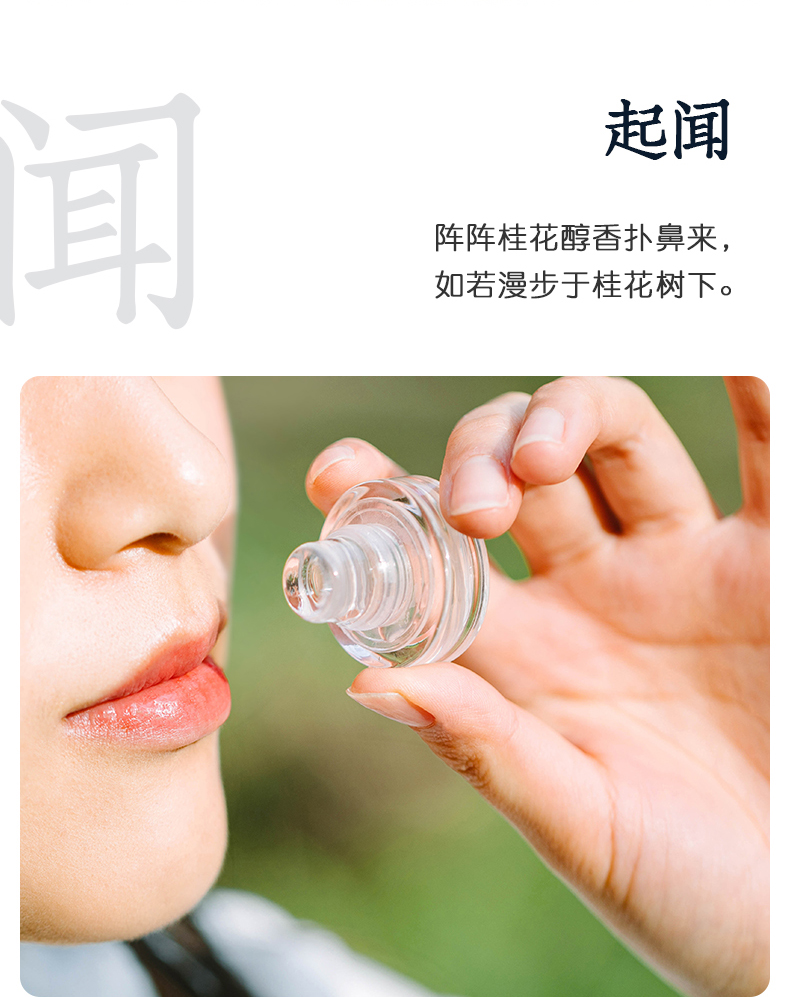 时客桂花酒女士低度甜酒微醺6度160ml×2瓶