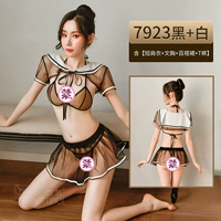 [Верх до плеч + бюстгальтер + короткая юбка + футболки]