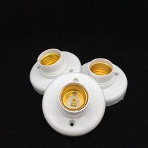 e27 screw mouth suspension lamp holder ceramic Rostomas Home suction top round type 86 Type 4 square Ming mounted concealed lamp head