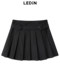 Lemeng Versatile Pleated Skirt Spring New Skirt Women's C2Gee1209
