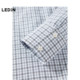 Leding waisted plaid ເສື້ອ 25 ພາກຮຽນ spring ໃຫມ່ແບບສັ້ນວິທະຍາໄລແບບເສື້ອ C2CAF1106