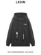 Leding 2025 spring new design hooded loose sweatshirt jacket C1BBE3338