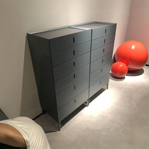 Huayi Furniture MGL8502 six-drawer cabinet storage cabinet sideboard six-drawer cabinet simple Nordic space