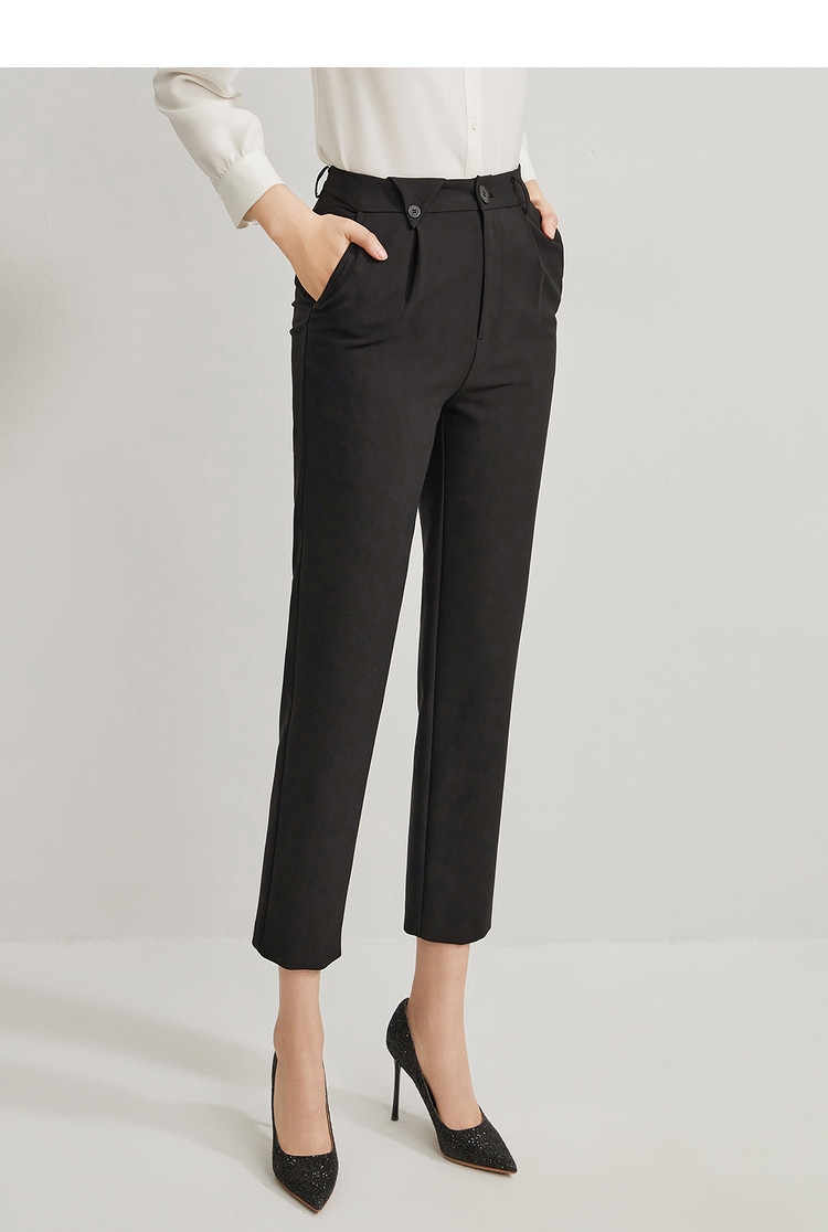 红袖  韩版锥形 女式小脚西装裤 双重优惠折后￥139.1包邮 3色可选