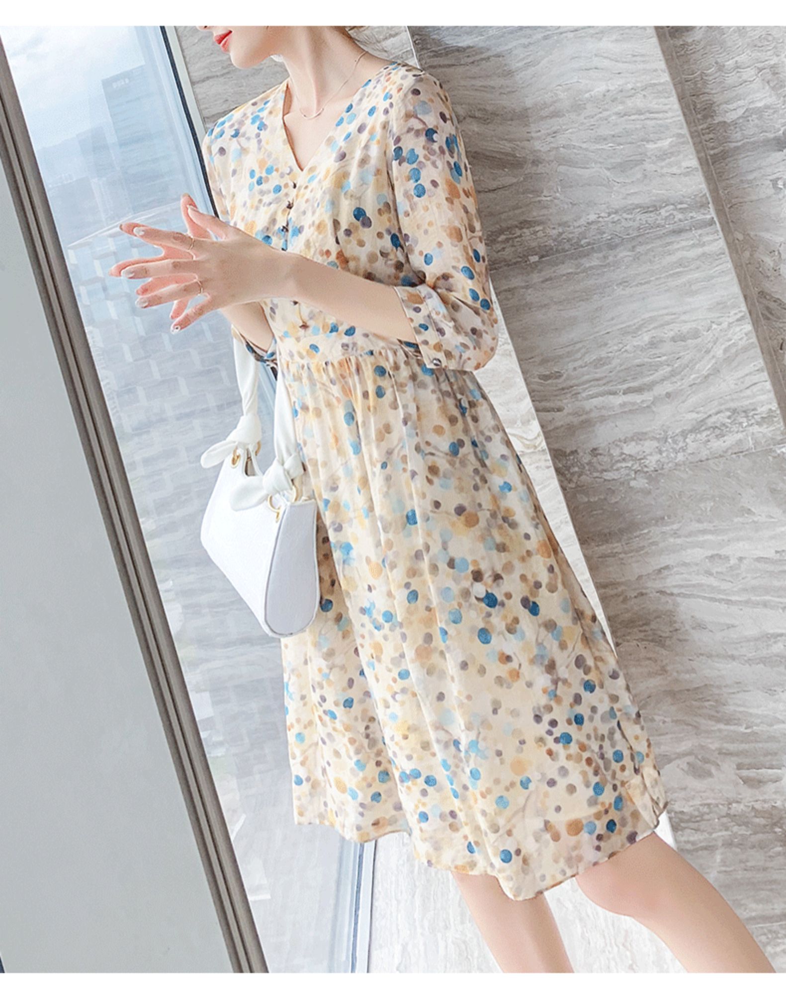 Robe été Mousseline de soie - Ref 3428811 Image 22