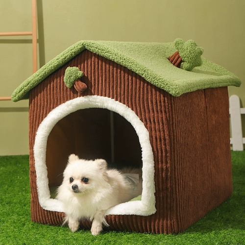 Универсальный съёмный зимний удерживающий тепло домик на четыре сезона, популярно в интернете, домашний питомец