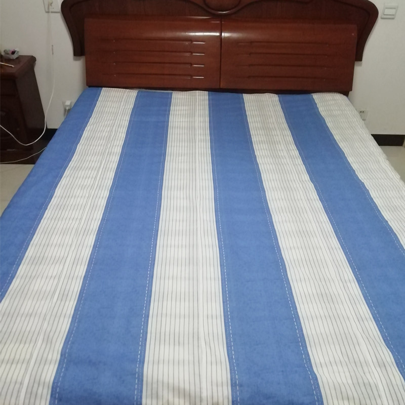 Special Clearance Cotton Sheet Single Piece Winter Home Double Bed Splicing Cotton Increase Simple Cotton Sheet