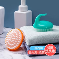 Щетка, массажер, шампунь, силиконовая расческа для кожи головы, против зуда