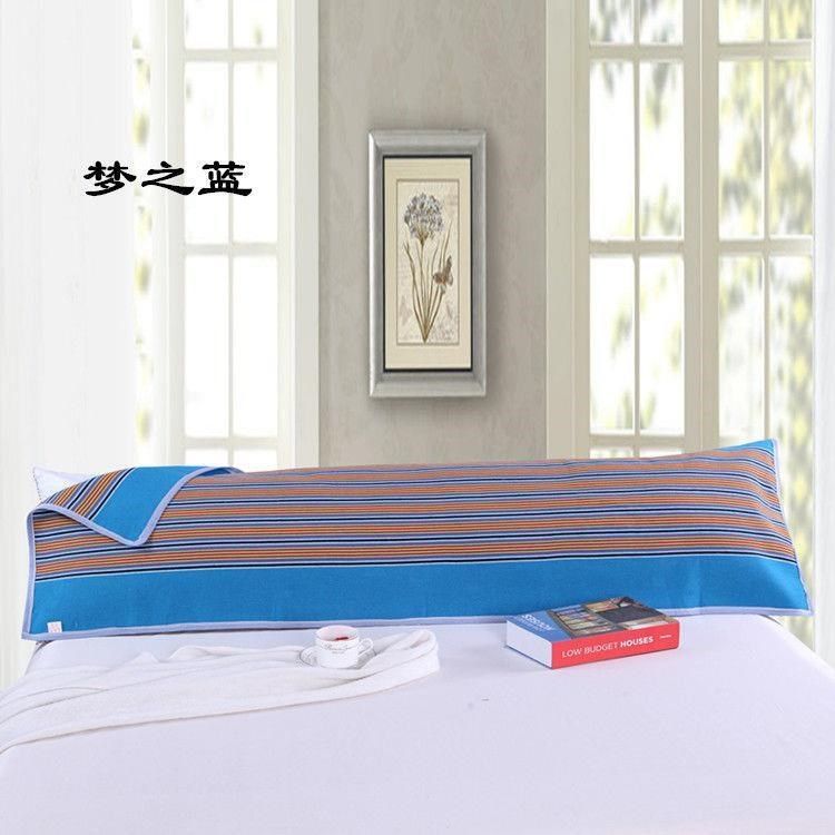 Special encrypted long pillow towel double lengthened and thickened old coarse cloth pillow towel 1 2 meters 1 5 meters 1 8 meters