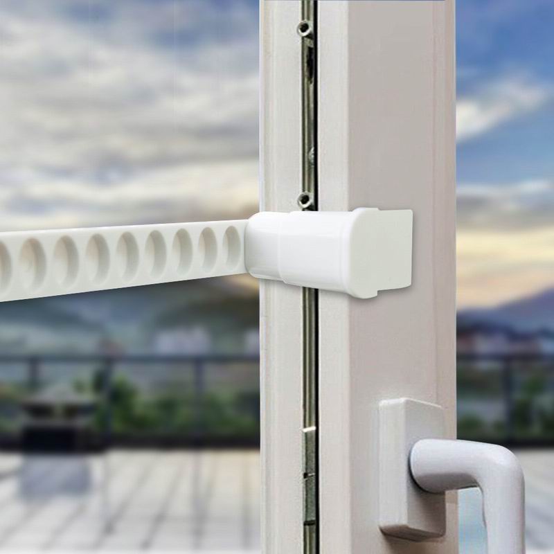 Window lock child safety protection balcony glass aluminum alloy push-pull sliding door hook lock limiter