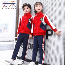 Kindergarten Garden Clothing Spring Autumn Clothing for men and women Childrens school uniforms for elementary school children Sports uniforms 12-four-four-year class class