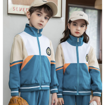 Primary school childrens school uniforms Spring and autumn clothes Kindergarten uniforms The three sets of first grade children suit the spring and autumn