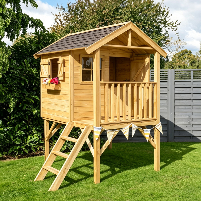 Outdoor Anti-Corrosion Wooden House, Solid Wood Children's Wooden House, Gazebo, Mobile Wooden House, Courtyard Farmhouse, Wooden Villa, Pet House