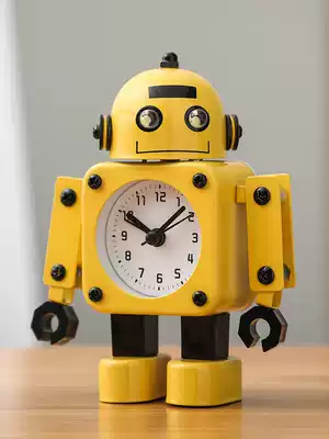 2021 new robot intelligent alarm clock students use boy dormitory special get-up artifact children powerful wake up