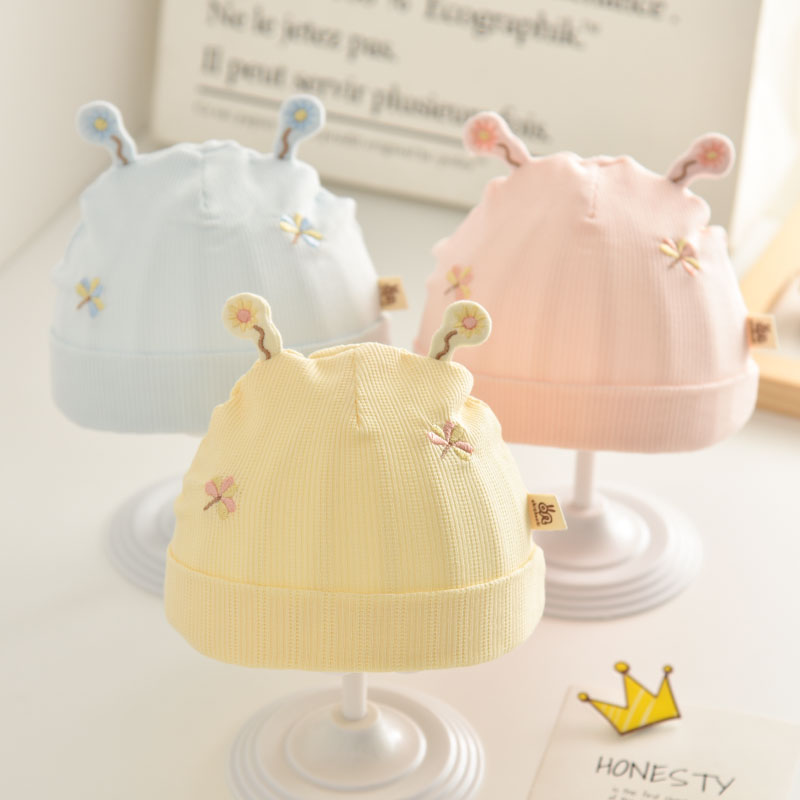 Baby Hat Newborn Born Cotton Spring Baby Newborn Baby Baby Spring and Autumn Baby Hat