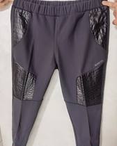 Outdoor Korean black yak womens rock climbing warm velvet pants with a public price of 998 yuan