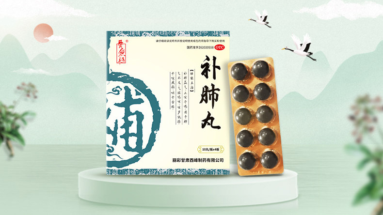 【中国直邮】 养无极 补肺丸  9g*40丸/盒 标准装20天用量
