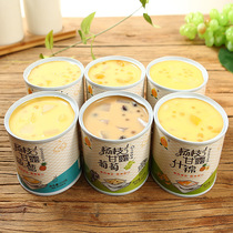 Peach Yibai pulp Yangzhi Manna canned fruit mixed 2 cans 6 cans whole box Mango sago pineapple yellow peach dessert