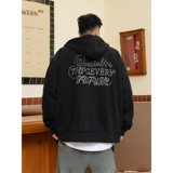 Дизайнерская толстовка с капюшоном, хлопковая осенняя модная куртка, европейский стиль, большой размер